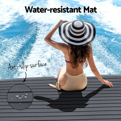 EVA Foam Boat Decking Mat 240x90cm – Dark Grey, view 5