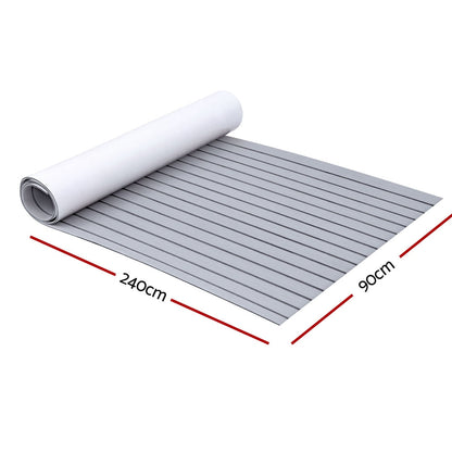 Seamanship EVA Foam Boat Flooring Mat Light Grey 240x90cm, view 2