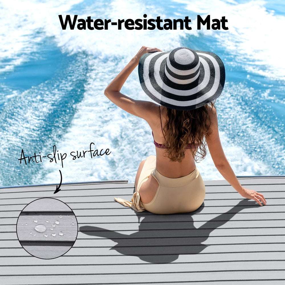 Seamanship EVA Foam Boat Flooring Mat Light Grey 240x90cm, view 5