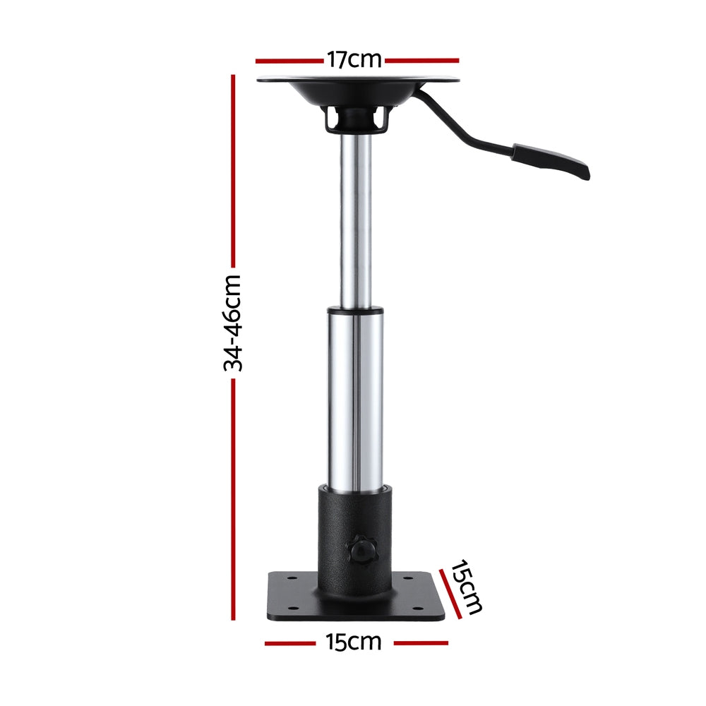 Seamanship Gas Lift Boat Seat Pedestal 34–46cm, view 2