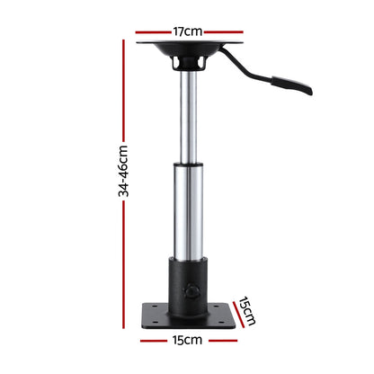Seamanship Gas Lift Boat Seat Pedestal 34–46cm, view 2