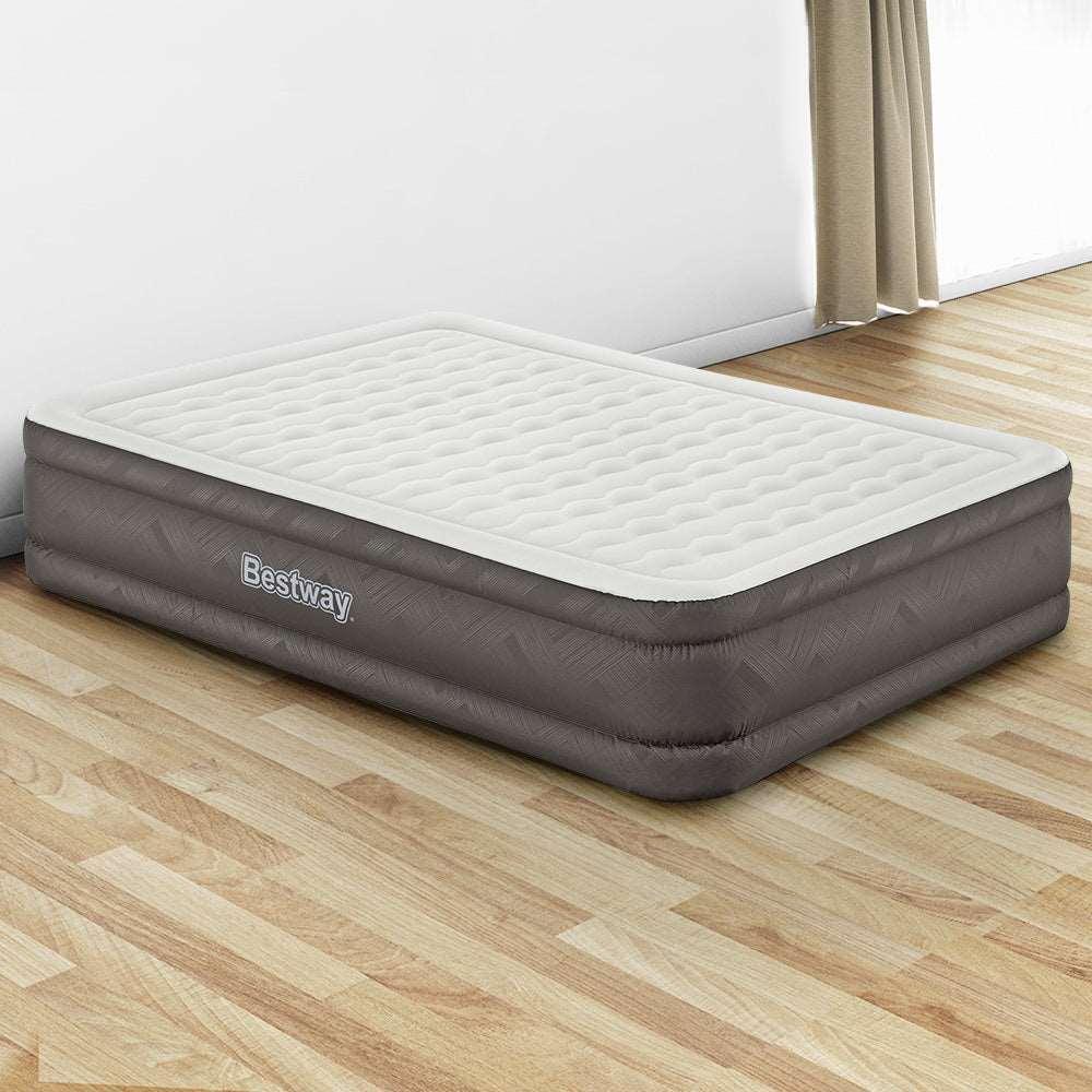Bestway Queen Air Mattress with Built-In Pump 46cm, view 8