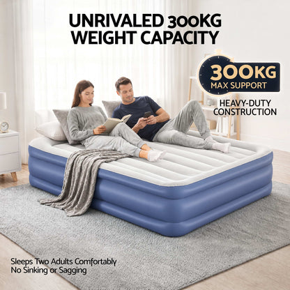 Queen Air Bed with Built-In Electric Pump, view 7