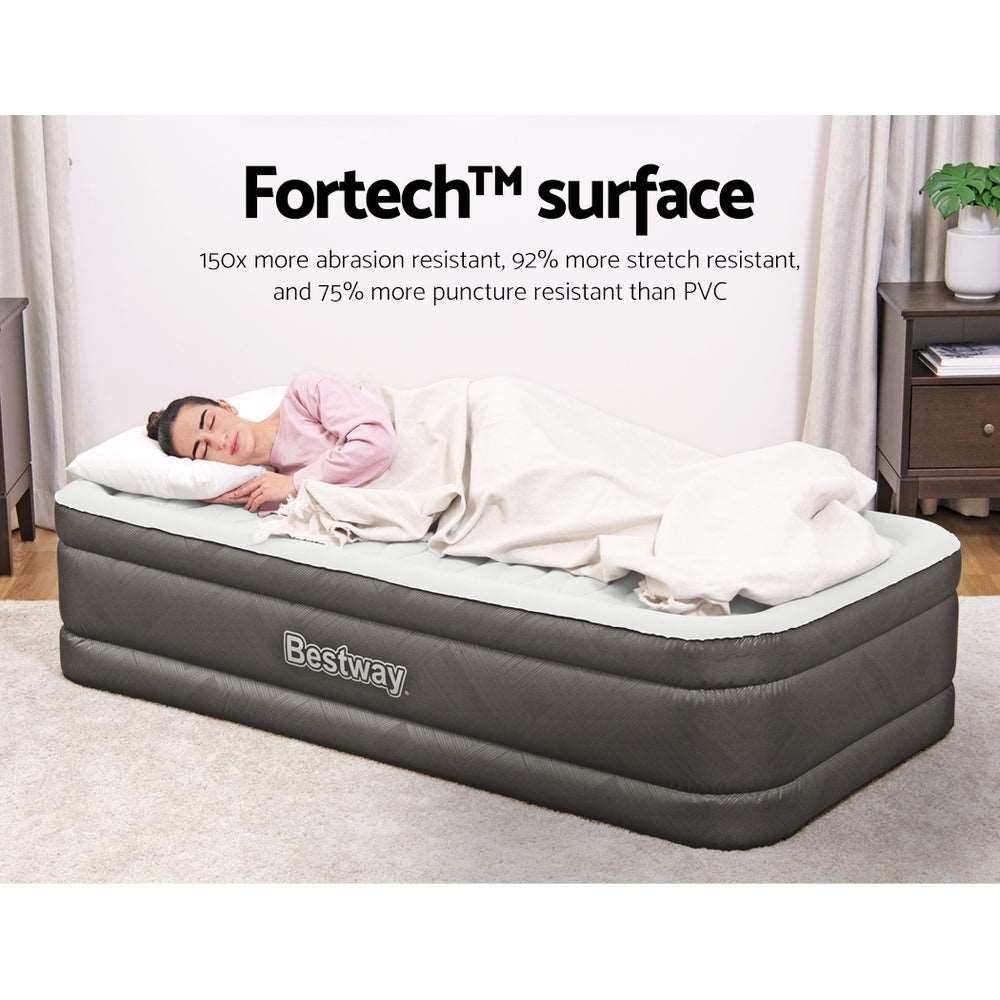 Single Air Mattress with Built-in Pump - Bestway 46cm, view 6