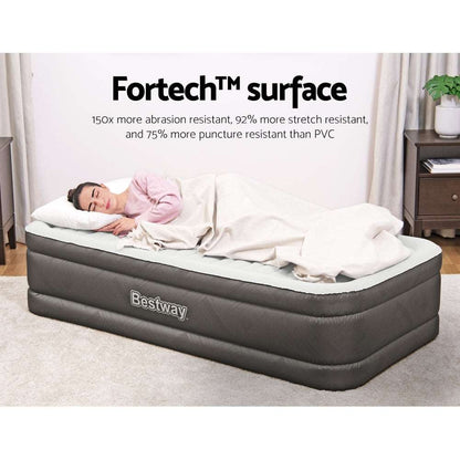Single Air Mattress with Built-in Pump - Bestway 46cm, view 6