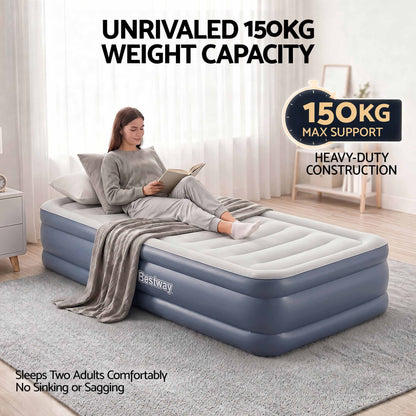 Bestway Single Air Bed – 51cm Raised with Built-In Pump, view 7