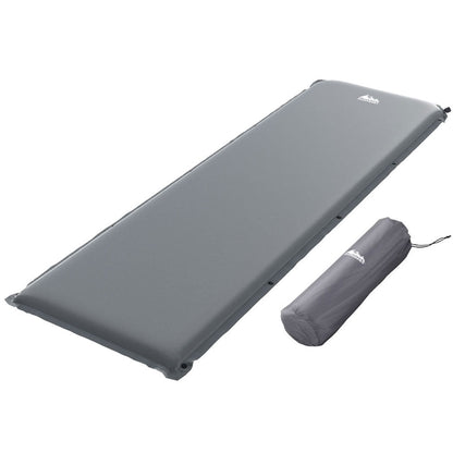 Weisshorn Single Self-Inflating Mattress 6cm - Grey