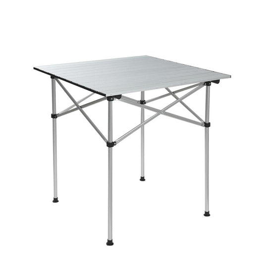 Roll-Up Aluminium Camping Table 70cm – 30kg Capacity