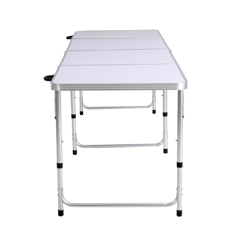 Folding Aluminium Camping Table 240cm – 3 Height Settings, view 4