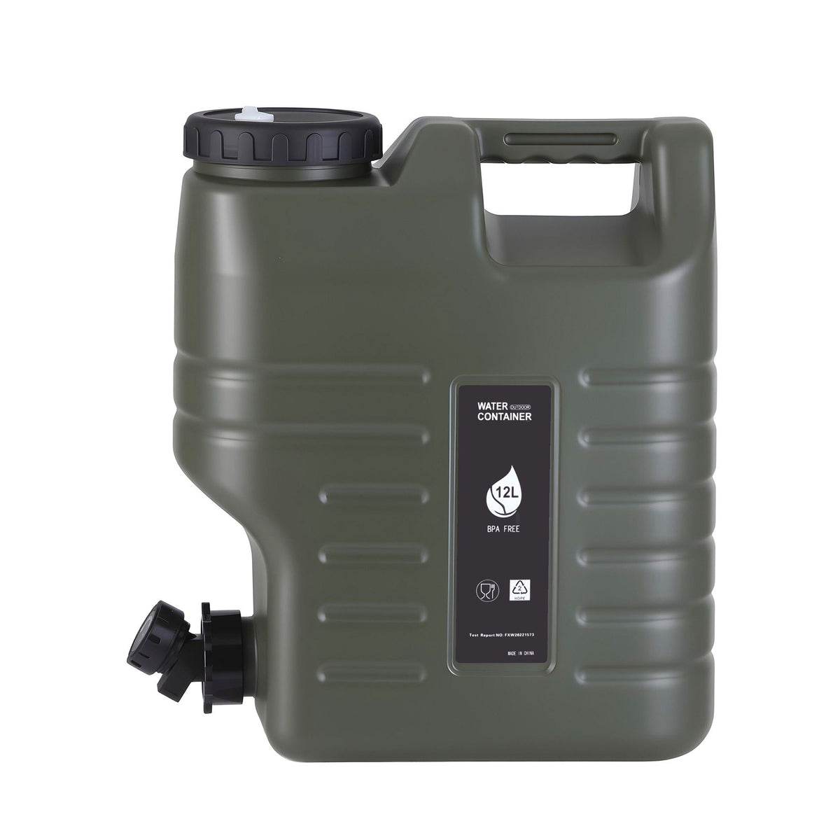 Camping Water Container 12L with Tap - Weisshorn, view 3