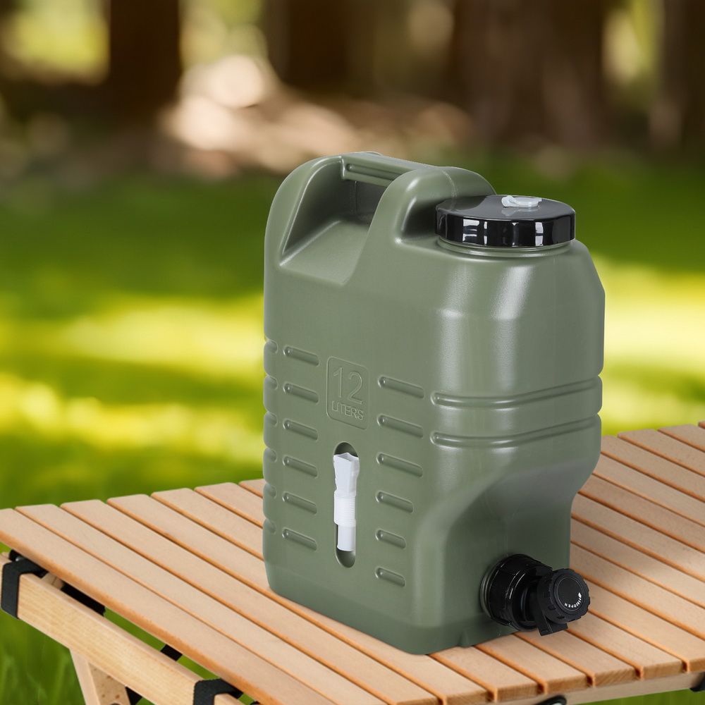 Camping Water Container 12L with Tap - Weisshorn, view 7