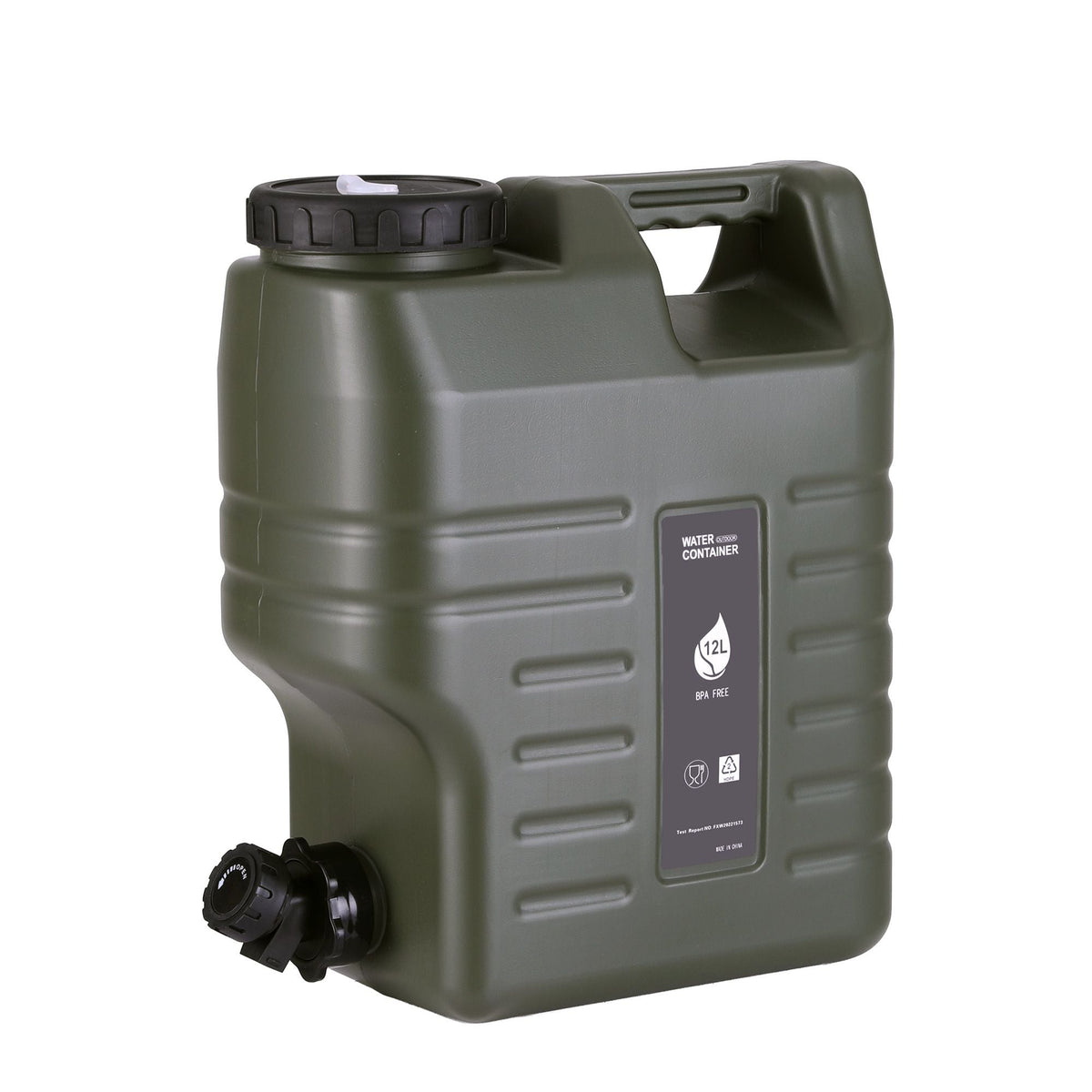 Camping Water Container 12L with Tap - Weisshorn, view 8
