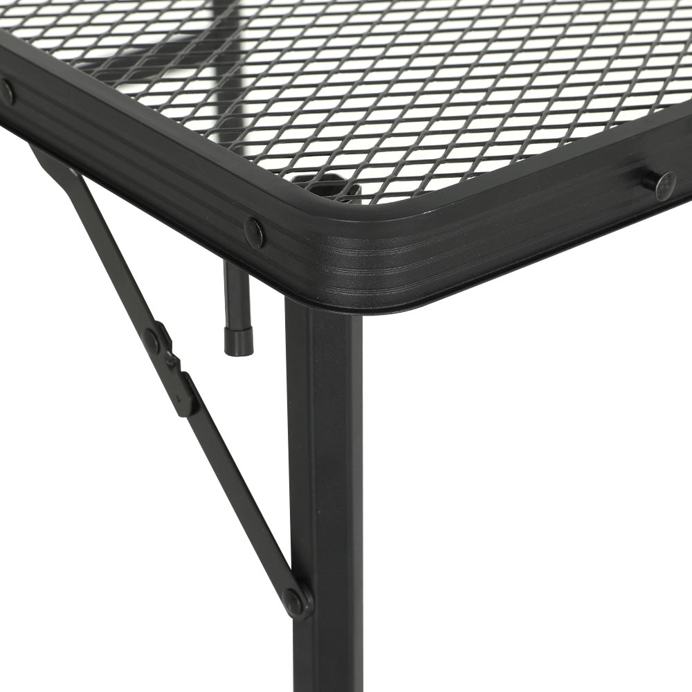 Folding Camping Table 90cm – Adjustable Height Aluminium, view 3