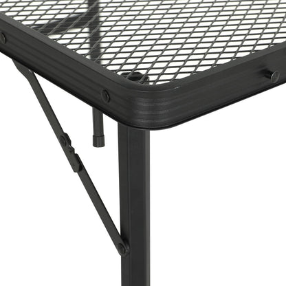 Folding Camping Table 90cm – Adjustable Height Aluminium, view 3