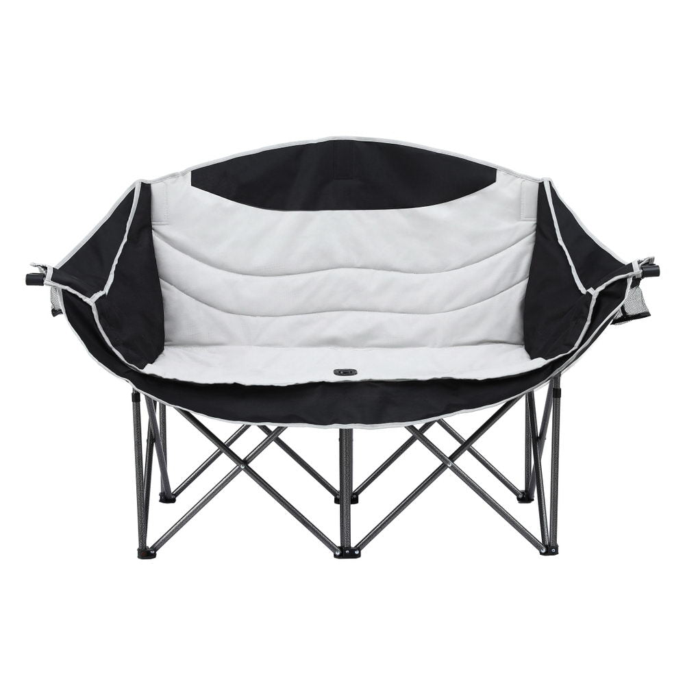Double Moon Camping Chair – Two-Seater 240KG Folding Seat, view 3
