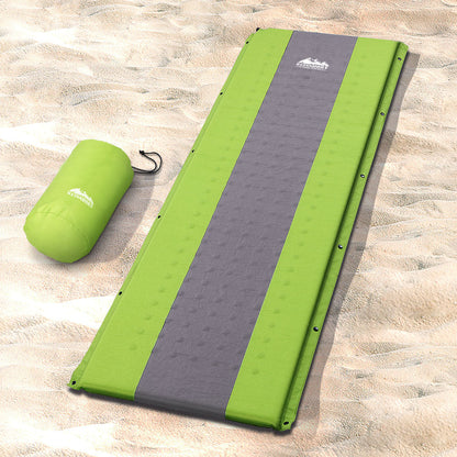Self Inflating Camping Mat Single - Weisshorn Green, view 8