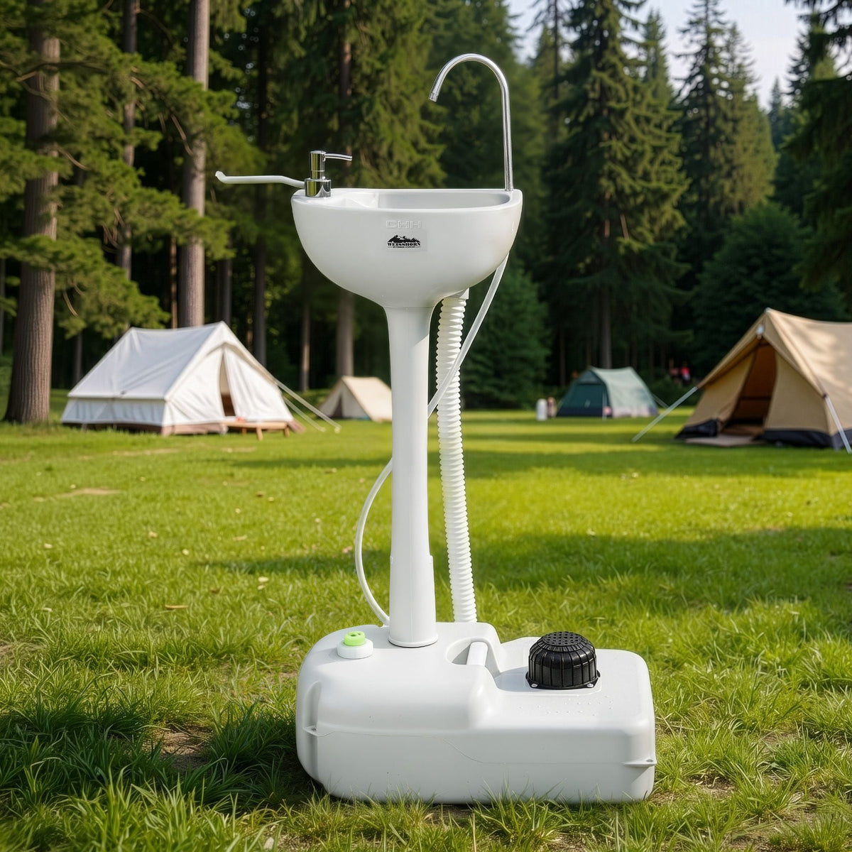 Weisshorn Portable Camping Wash Basin 19L, view 10