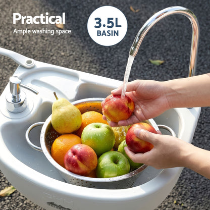 Portable Camping Hand Wash Basin 43L - Weisshorn, view 6