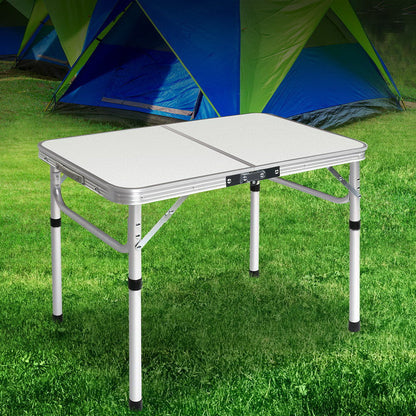 Folding Camping Table 90cm - Weisshorn Adjustable Height, view 8