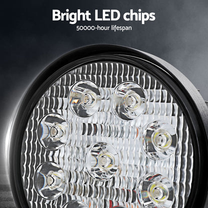 Pair 4.5 Inch LED Driving Lights 12V/24V, view 4