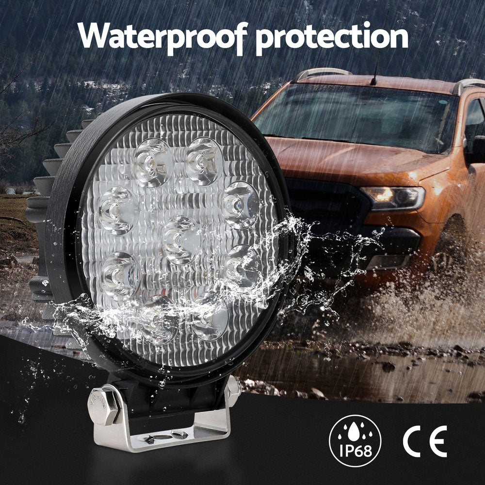 Pair 4.5 Inch LED Driving Lights 12V/24V, view 5
