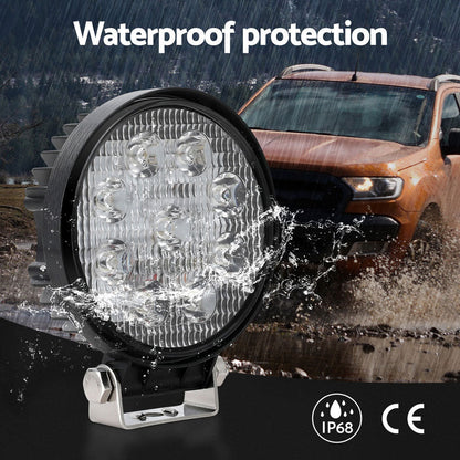 Pair 4.5 Inch LED Driving Lights 12V/24V, view 5