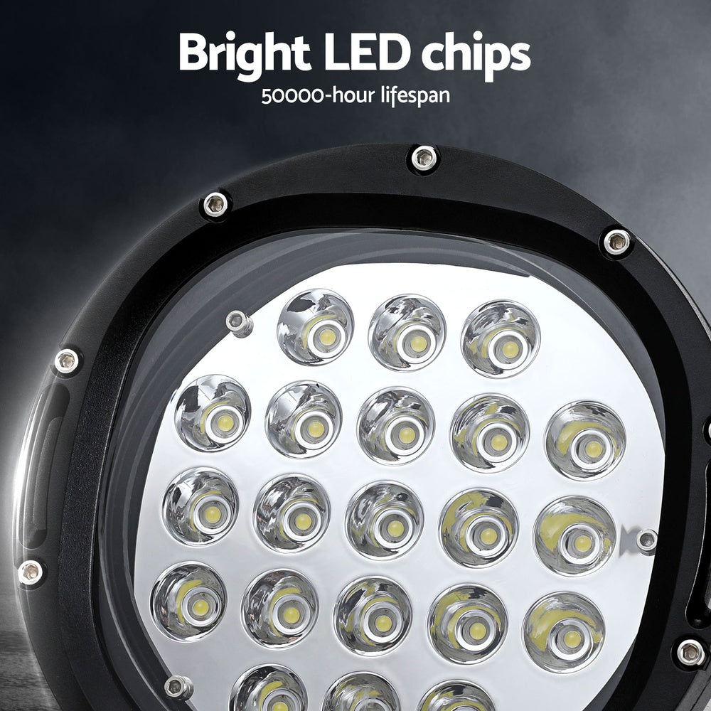 Pair 7 Inch LED Driving Lights 12V/24V, view 4