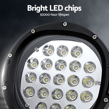 Pair 7 Inch LED Driving Lights 12V/24V, view 4