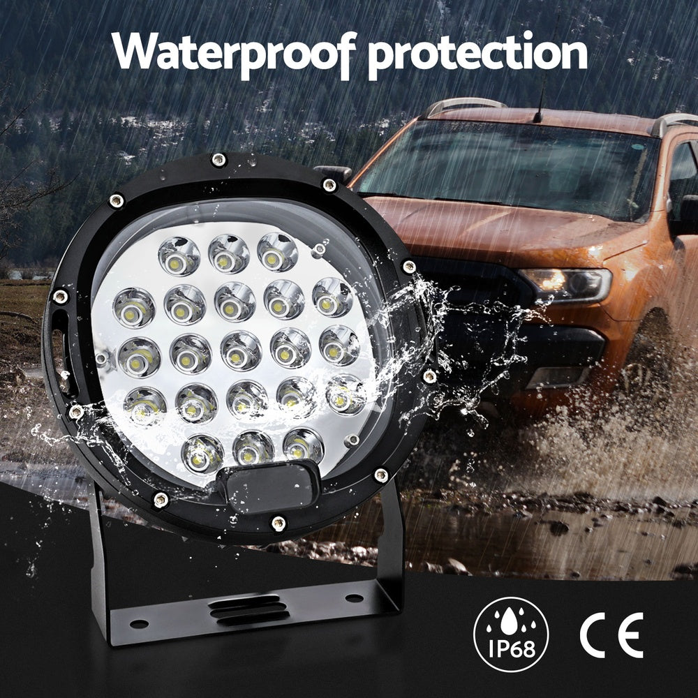 Pair 7 Inch LED Driving Lights 12V/24V, view 5
