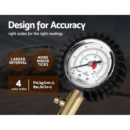 Rapid Tyre Deflator with Pressure Gauge - Giantz, view 3