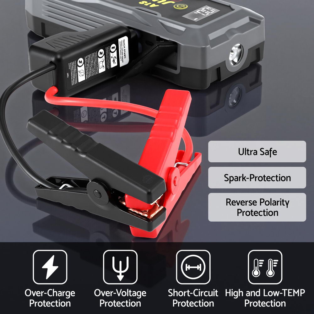 Portable Car Jump Starter 2000A 12V, view 5