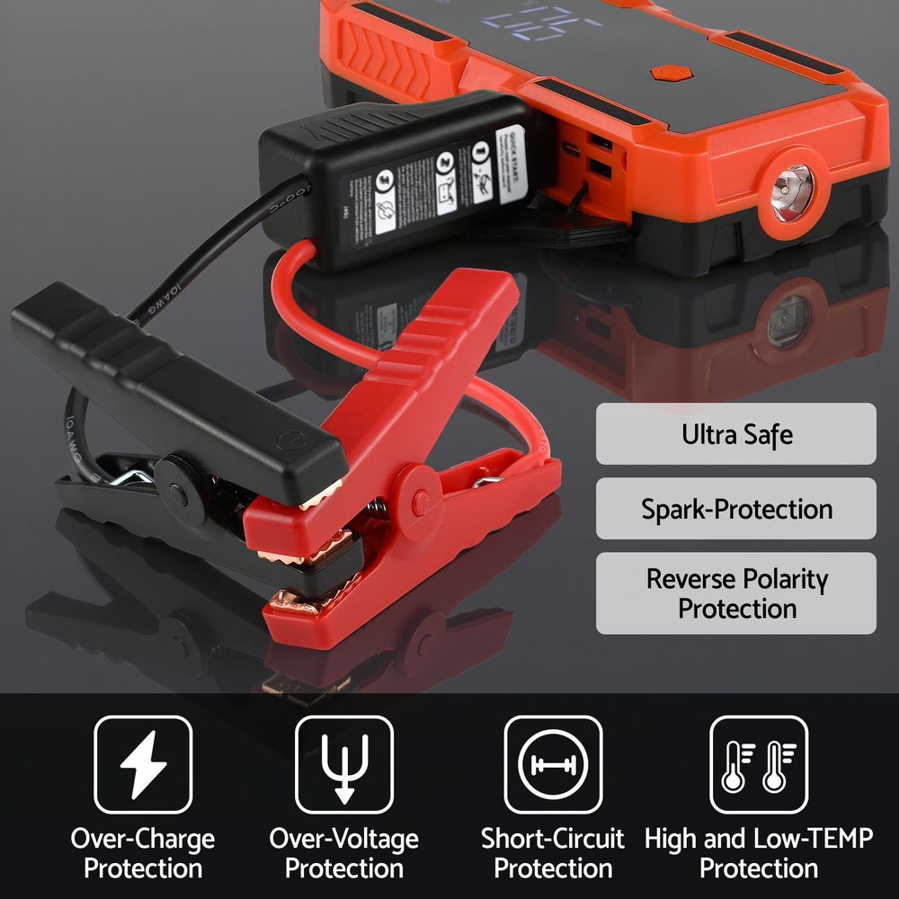 Portable Car Jump Starter 3000A 12V, view 5