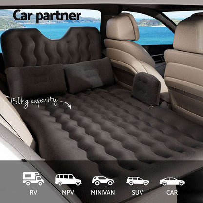 Inflatable Car Mattress 176 x 80cm - Weisshorn Charcoal, view 4