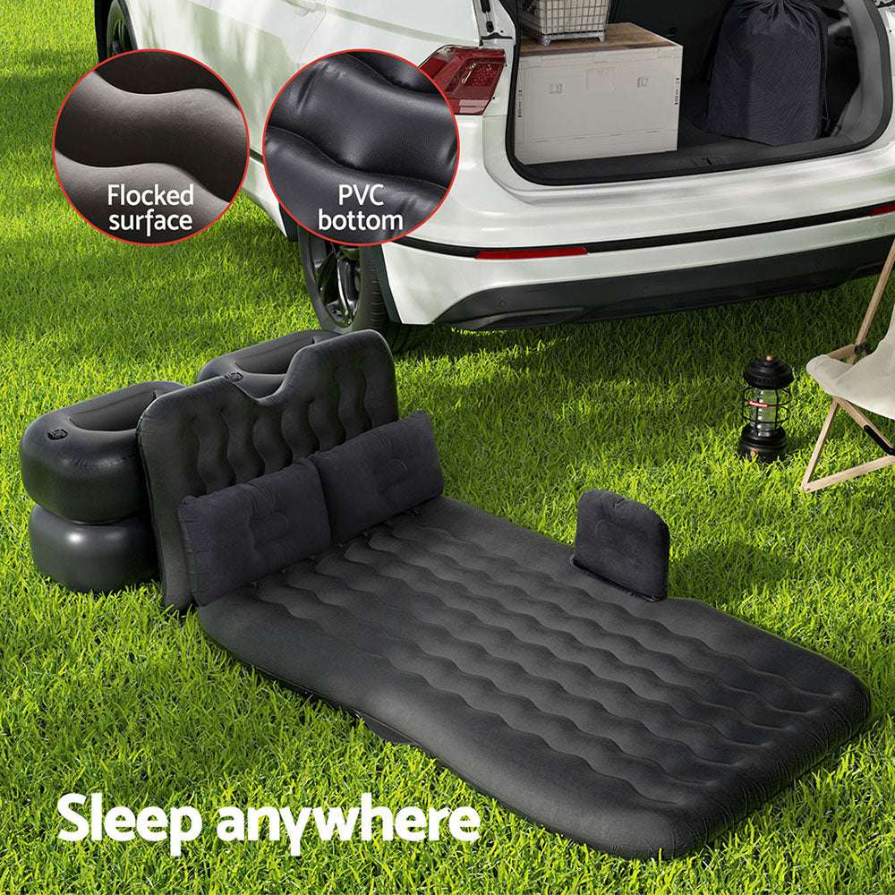 Inflatable Car Mattress 176 x 80cm - Weisshorn Charcoal, view 6