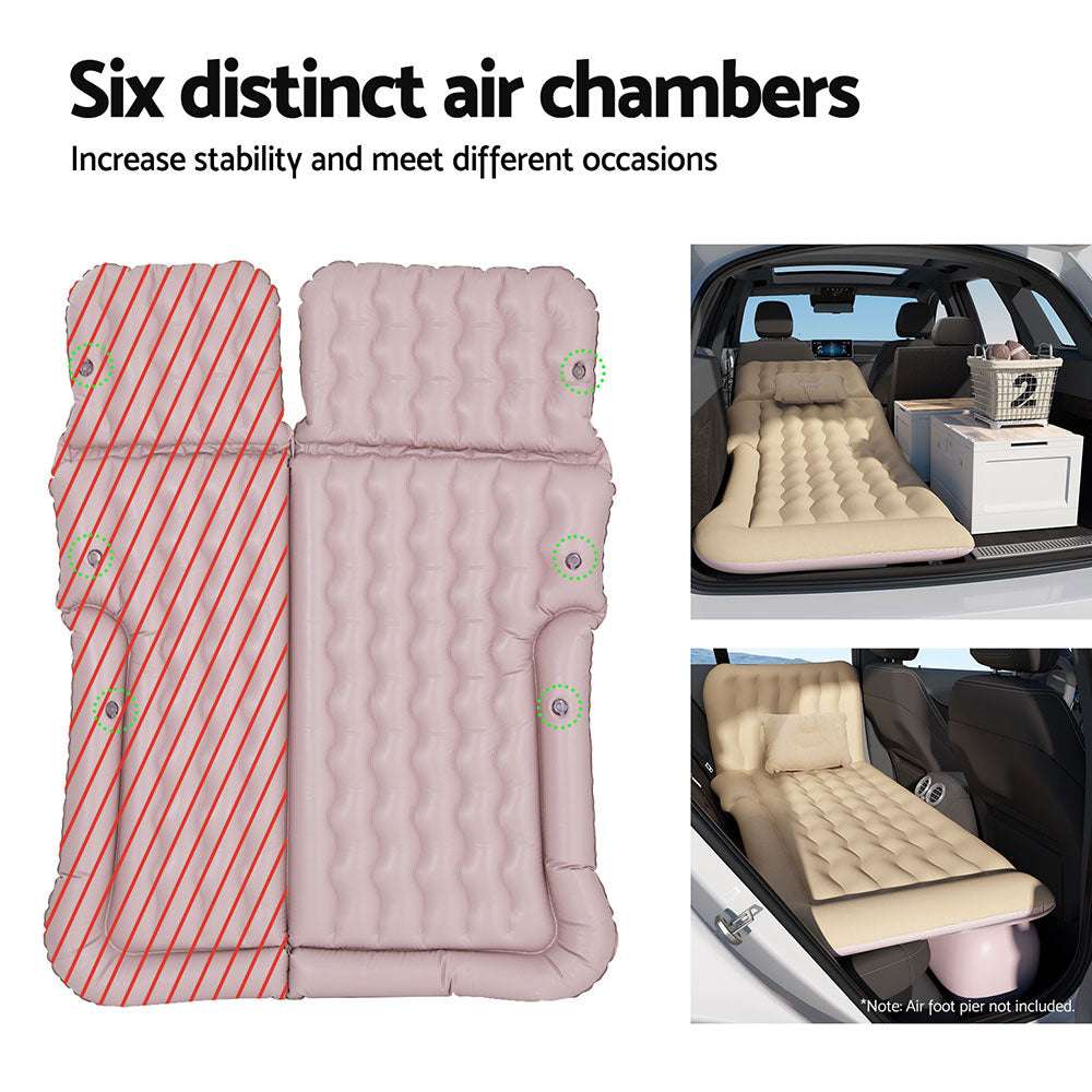 Weisshorn Inflatable SUV Mattress 175x130cm – Beige, view 5