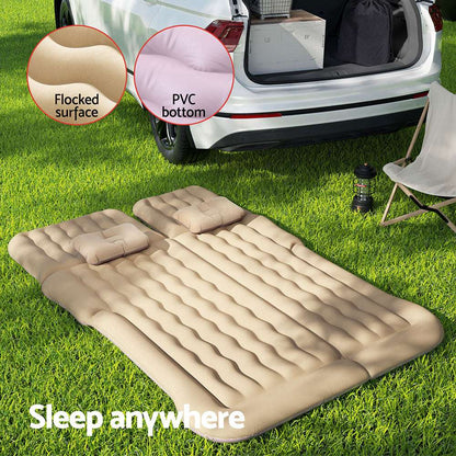 Weisshorn Inflatable SUV Mattress 175x130cm – Beige, view 6
