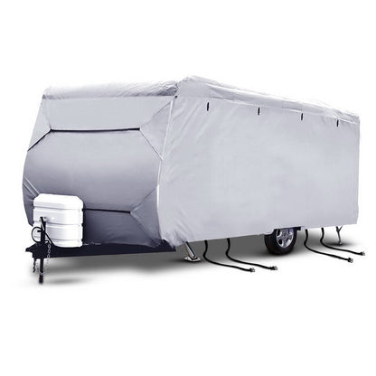 Weisshorn Caravan Cover 14-16ft | 4 Layer UV & Weather Protection