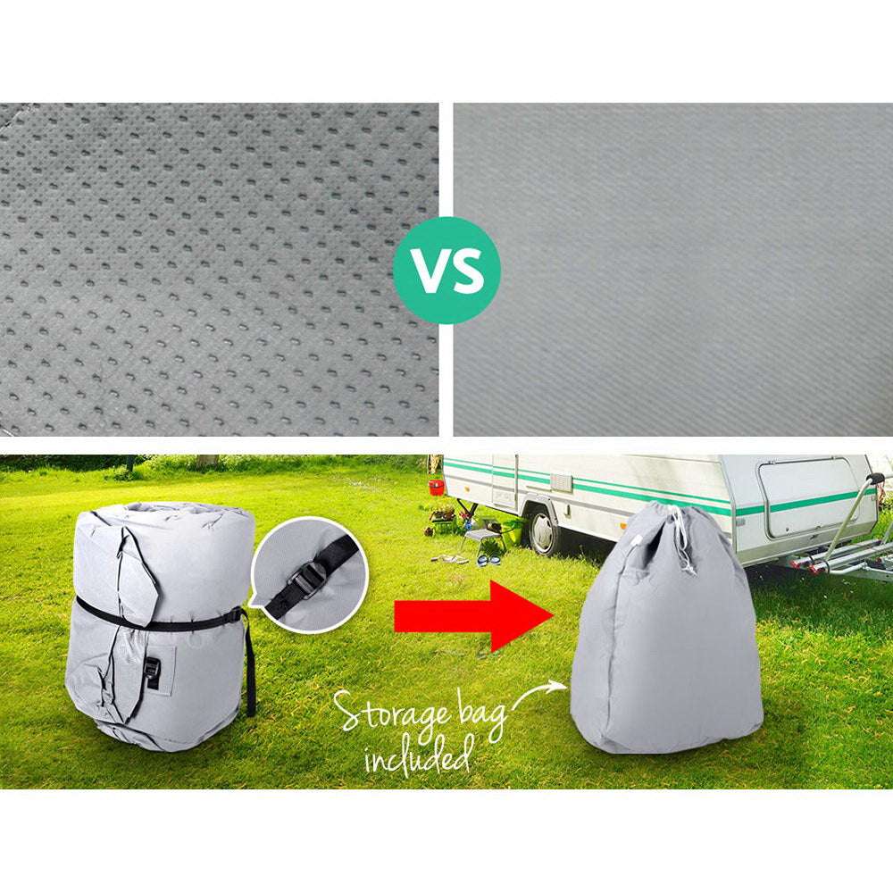Weisshorn Caravan Cover 14-16ft | 4 Layer UV & Weather Protection, view 4