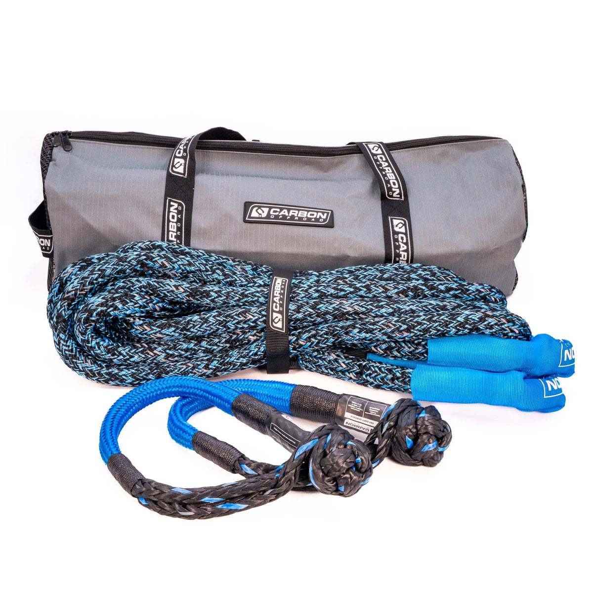 Large 4x4 Vehicle Recovery Rope and Soft Shackle Combo, view 3