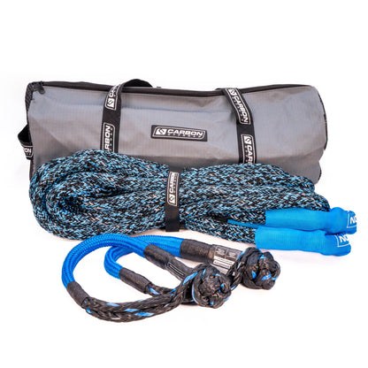 Large 4x4 Vehicle Recovery Rope and Soft Shackle Combo, view 3