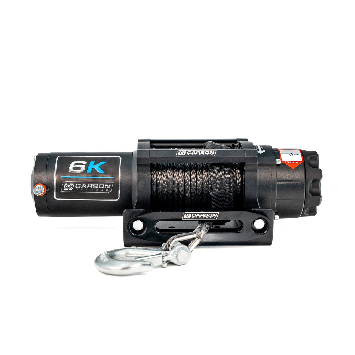 Carbon Offroad 6000lb ATV - Small 4X4 Winch 24V, view 2