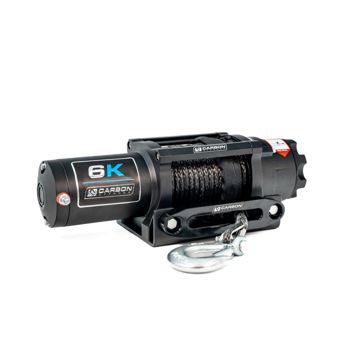 Carbon Offroad 6000lb ATV - Small 4X4 Winch, view 2