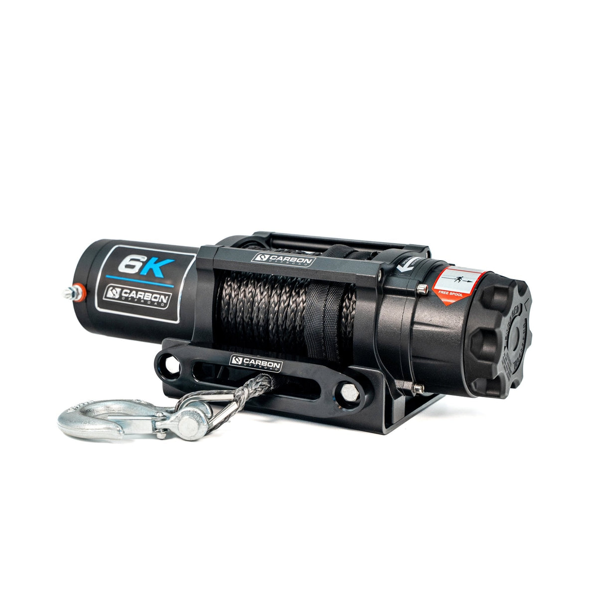 Carbon Offroad 6000lb ATV - Small 4X4 Winch 24V, view 3