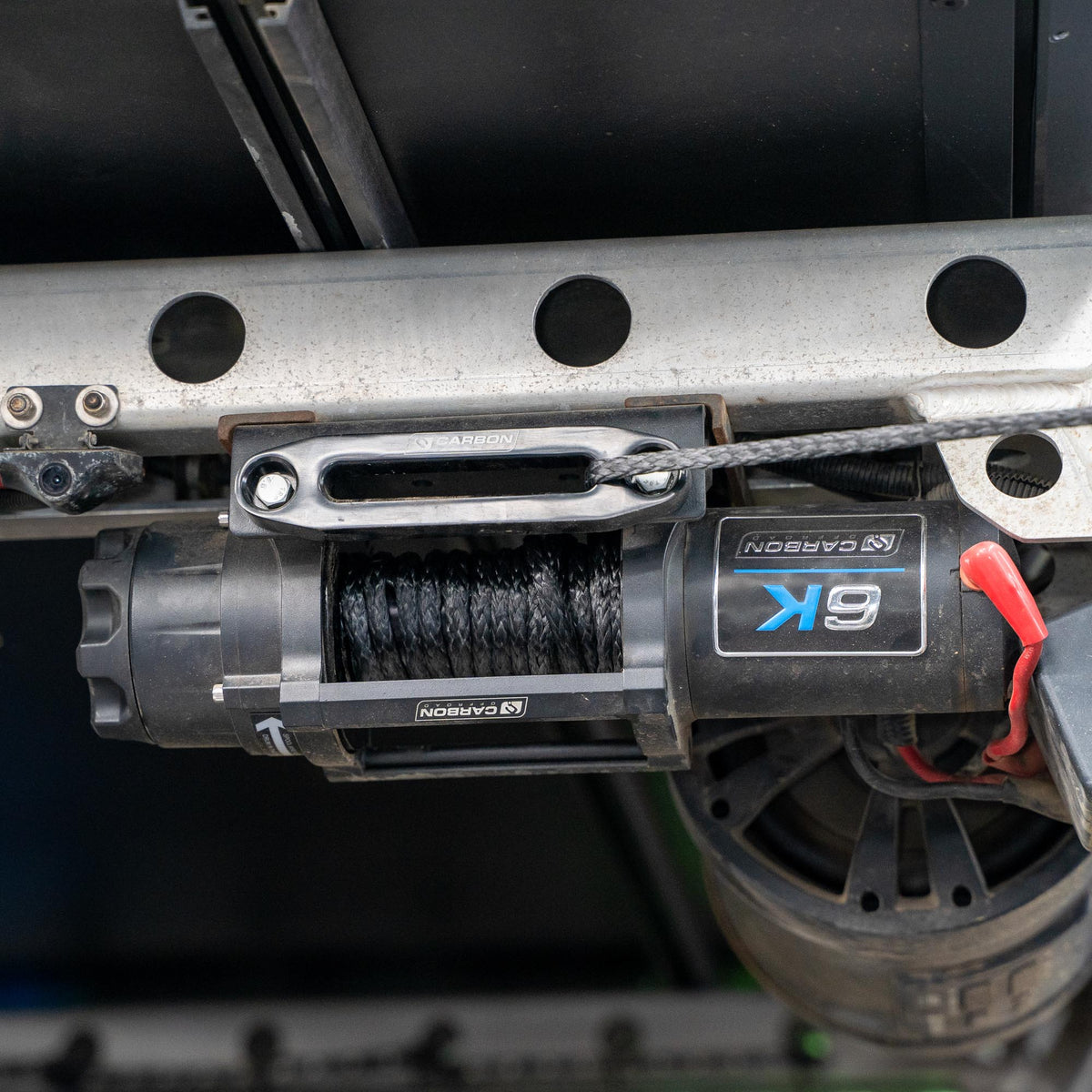 Carbon Offroad 6000lb ATV - Small 4X4 Winch, view 6