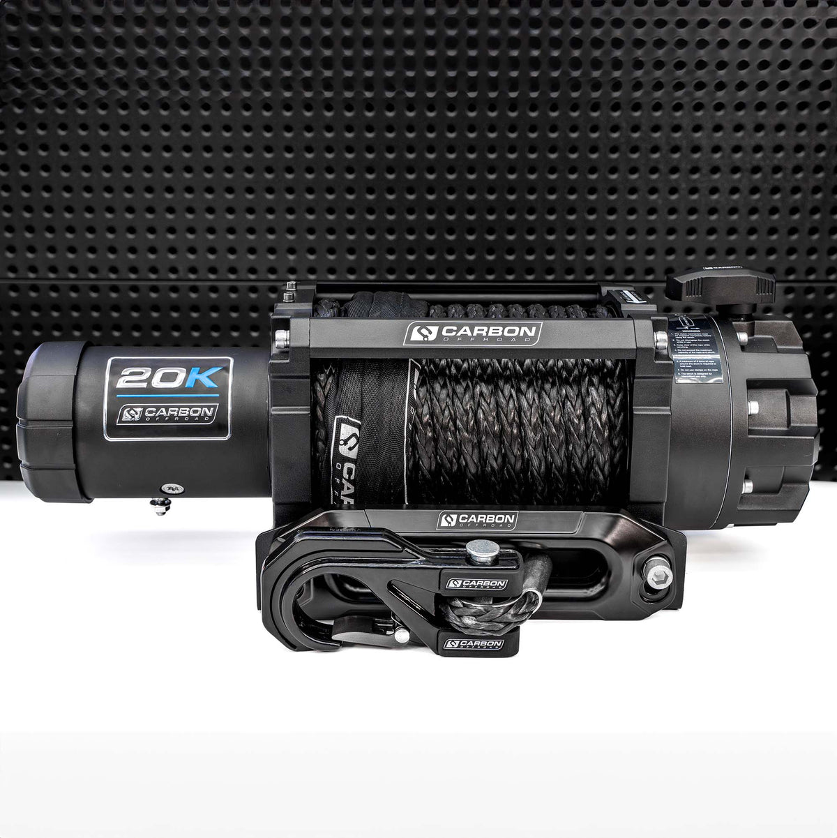 Carbon Scout Pro 20000lb Extreme Duty Truck Winch, view 8