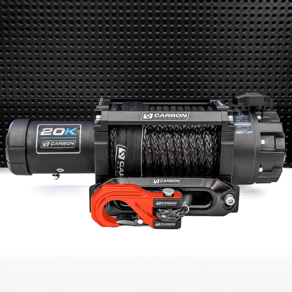 Carbon Scout Pro 20000lb Extreme Duty Truck Winch, view 25