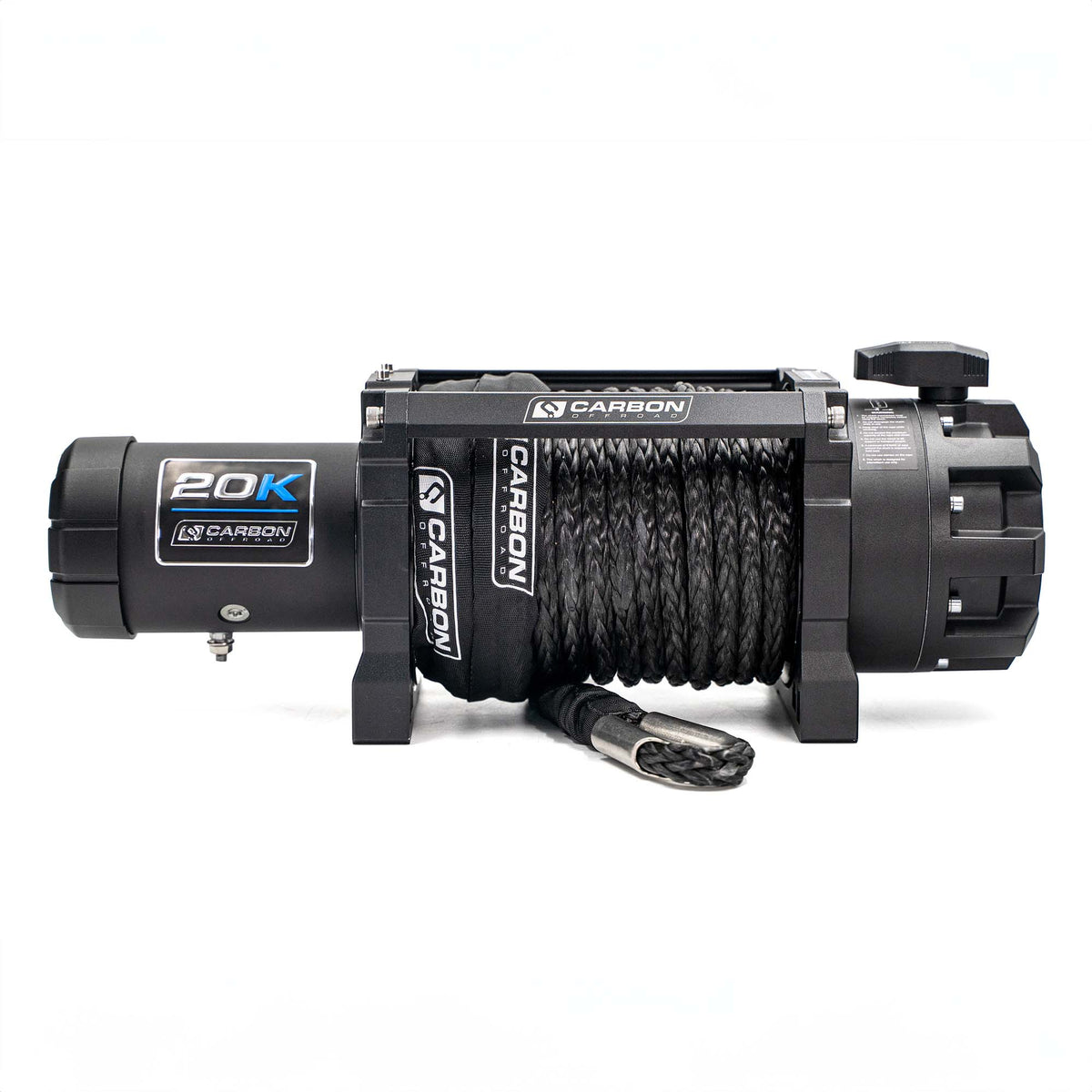 Carbon Scout Pro 20000lb Extreme Duty Truck Winch 24V, view 10