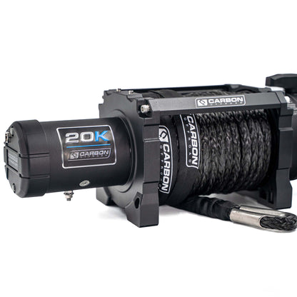 Carbon Scout Pro 20000lb Extreme Duty Truck Winch 24V, view 12