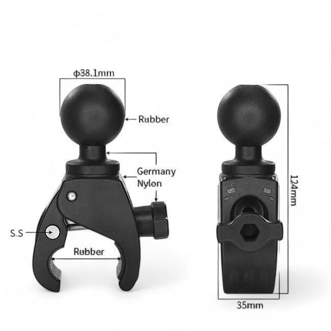 Outcamp Adjustable Rail Mount for Starlink Mini, view 7