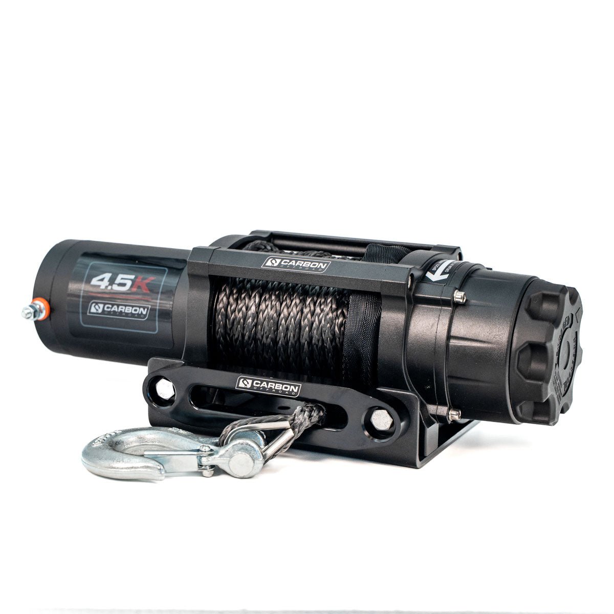 Carbon 4.5k 4500lb ATV - Trailer Winch, view 3